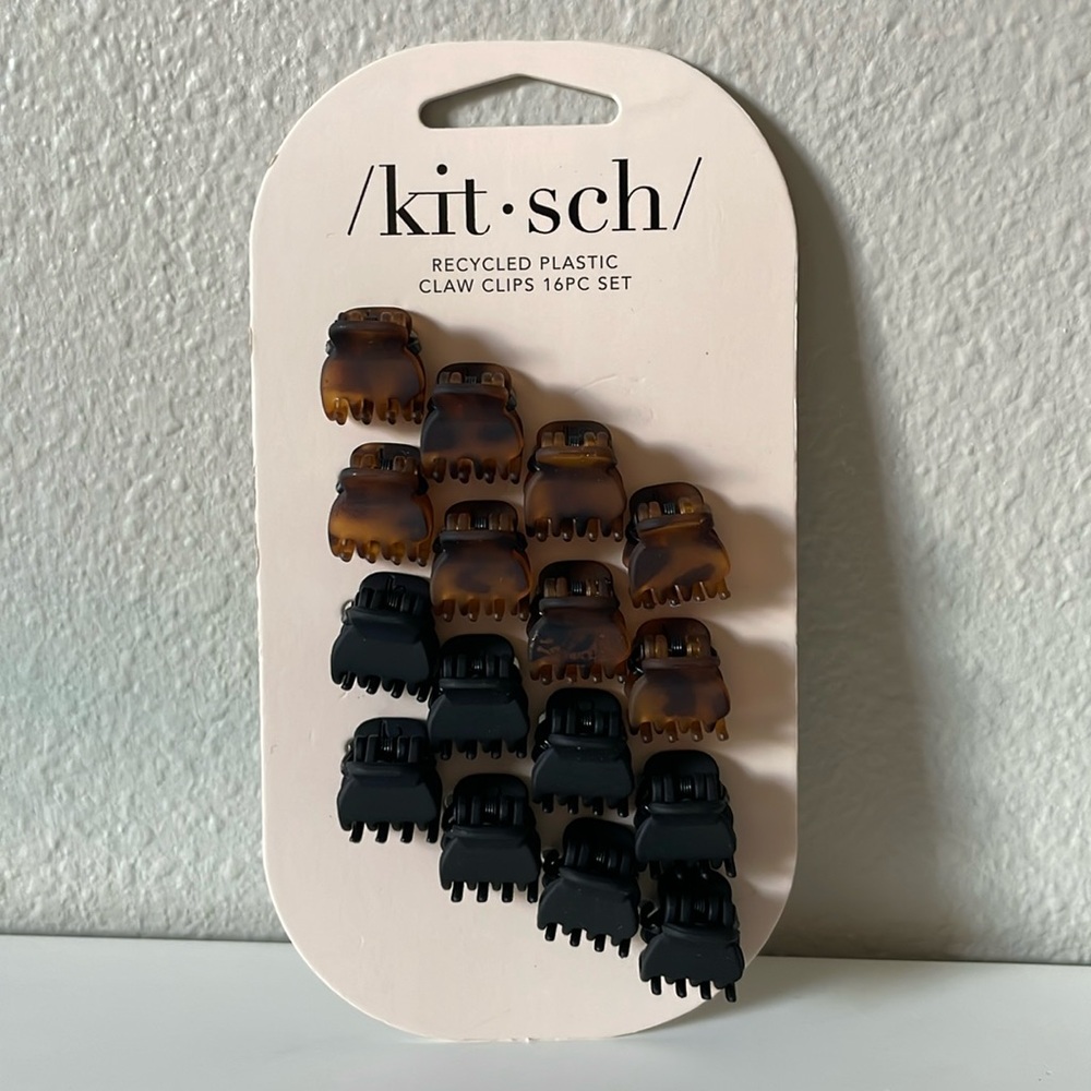$5💕 KITSCH Recycled Plastic Mini Classic Claw Clips